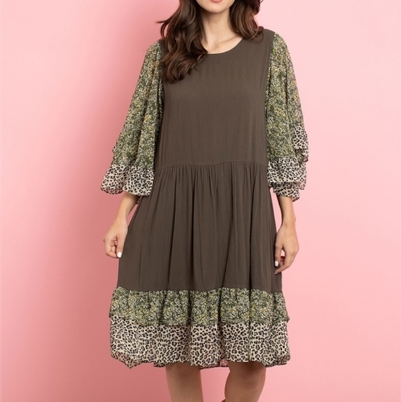 L LOVE USA Gorgeous Boho Style Dress - Picture 1 of 4
